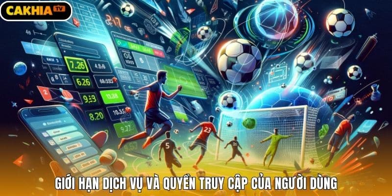 Giới hạn dịch vụ và quyền truy cập của người dùng