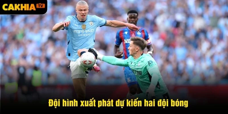 Đội hình xuất phát dự kiến hai đội bóng